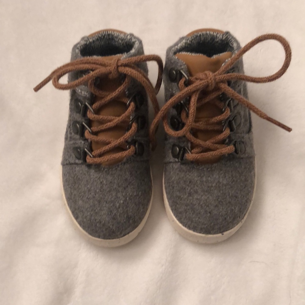 Zara fabric high top sneaker
